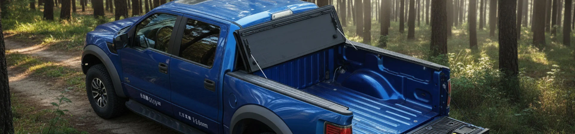 غطاء Tonneau صلب ذو طيات رباعية منخفضة المظهر