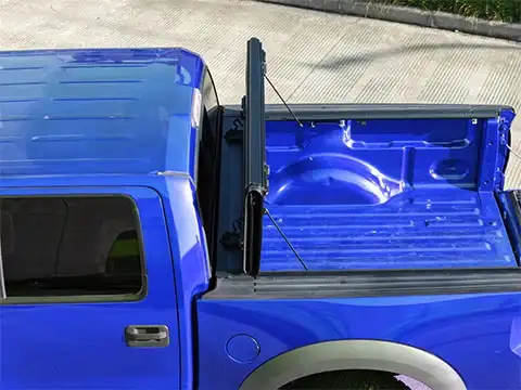 Low Profile Hard Quad Fold Tonneau Cover For Dodge Ram