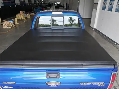 Soft Vinly Tri-Fold Tonneau Cover for GMC Chevrolet